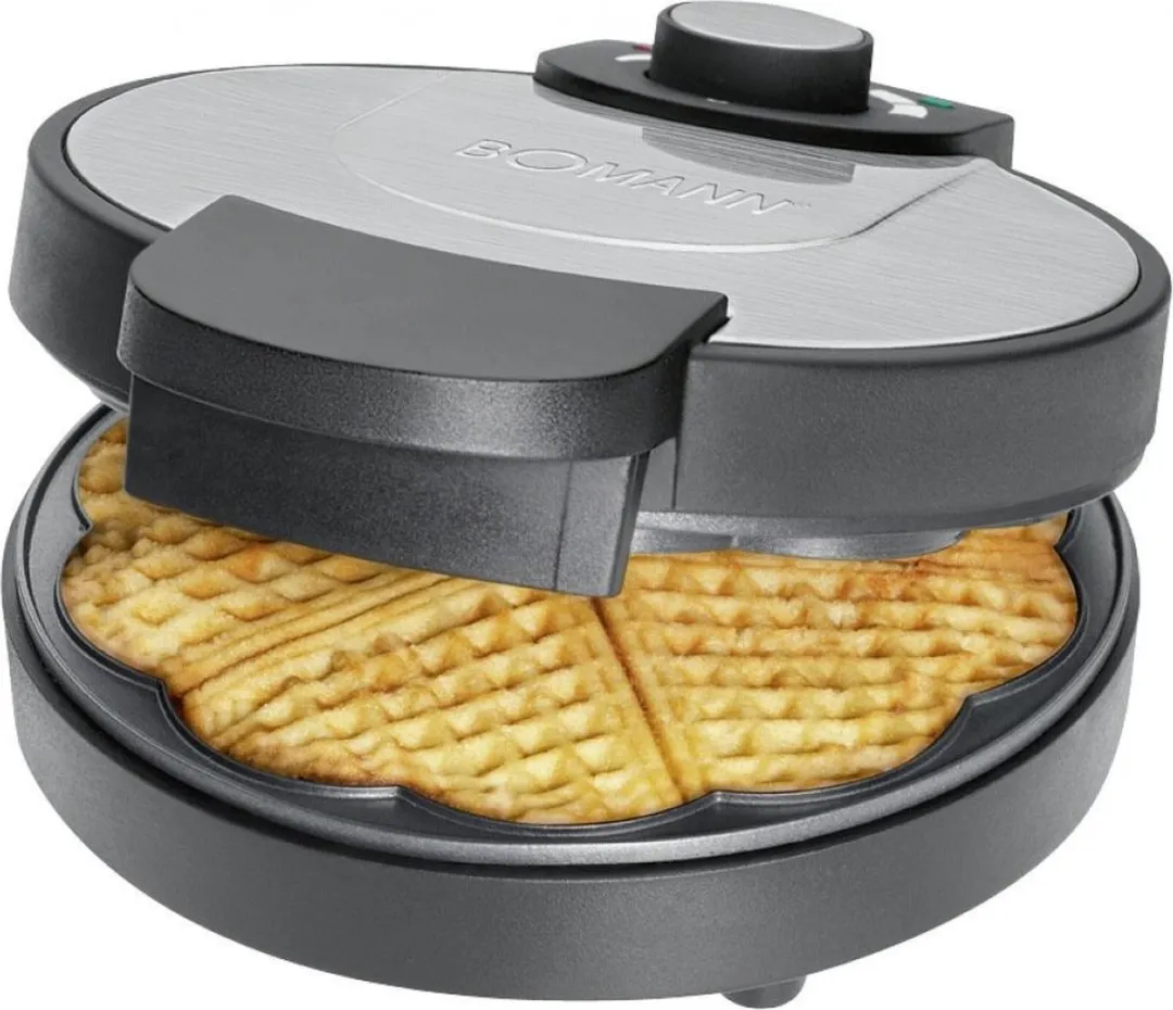 Bomann WA 1365 CB Hartvormig Wafelijzer 1000W