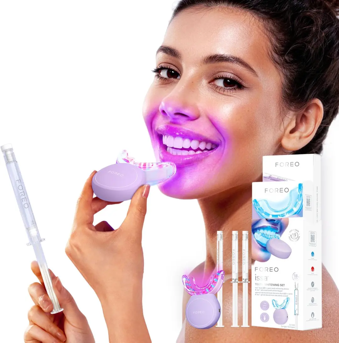 FOREO ISSA Tandenbleekset Dual LED + Sonic - Lavendel - afbeelding 4 van 4