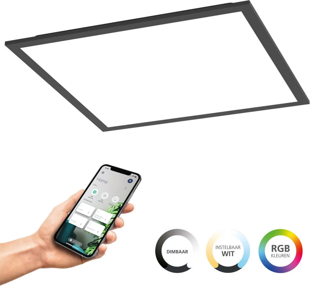 EGLO connect.z Moradillo Smart LED Paneel 39,5x39,5cm