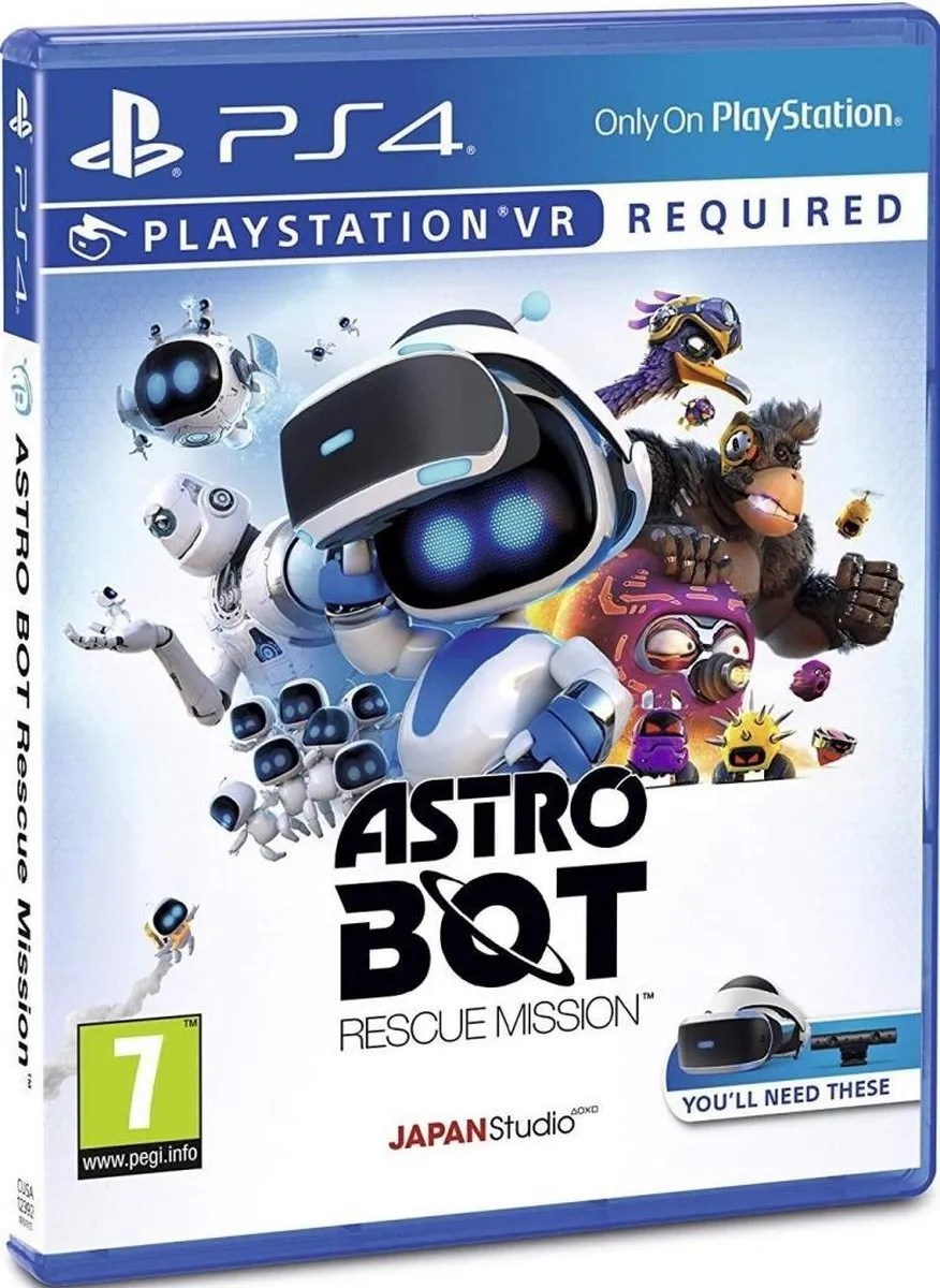Sony Astro Bot Rescue Mission PSVR Game