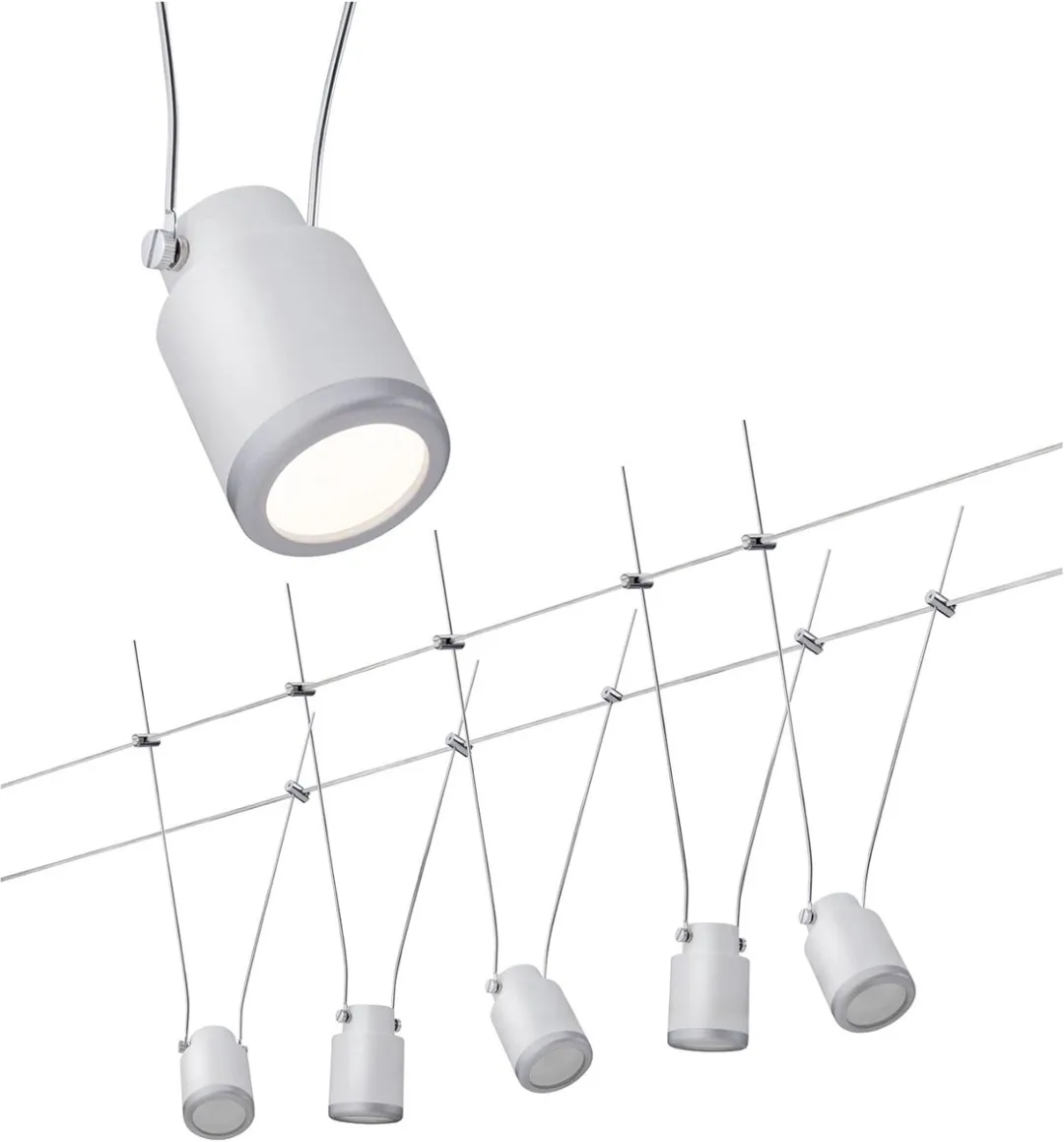 Paulmann Railspot LED Spotje 5x222W - Chroom