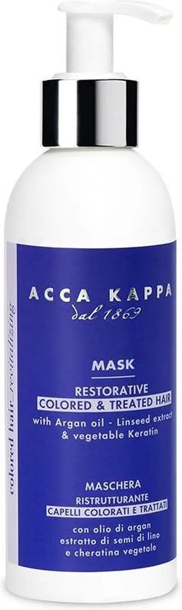 Acca Kappa Restorative Mask Haarmasker Gekleurd Haar 200ml