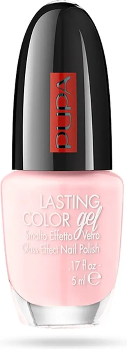 PUPA Milano Lasting Color Gel Nagellak 123 - Talc Pink - 5ml - afbeelding 5 van 5