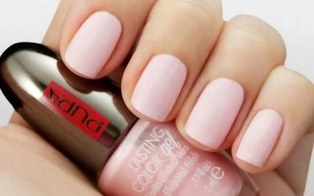 PUPA Milano Lasting Color Gel Nagellak 123 - Talc Pink - 5ml - afbeelding 3 van 5
