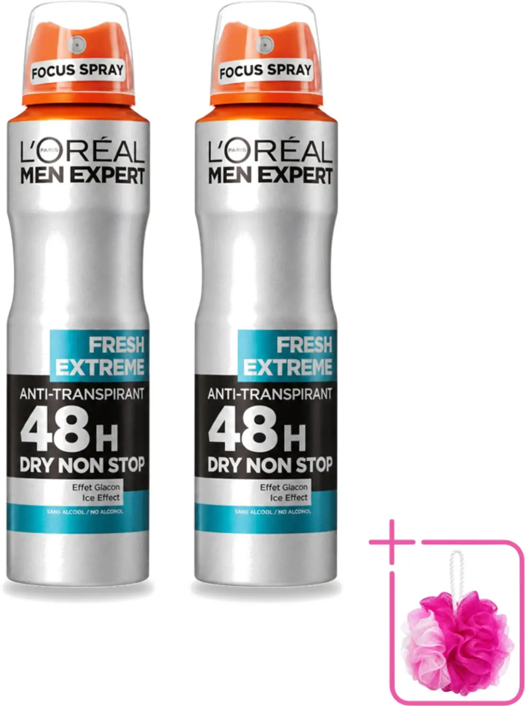 2 x L'Oréal Paris Men Expert Fresh Extreme