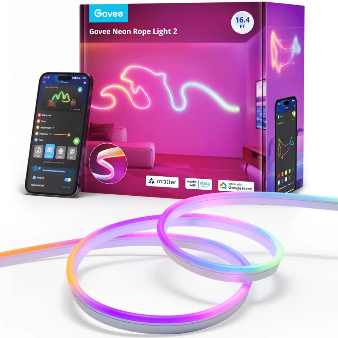 Govee Neon Rope Light 2 Wit - 5m