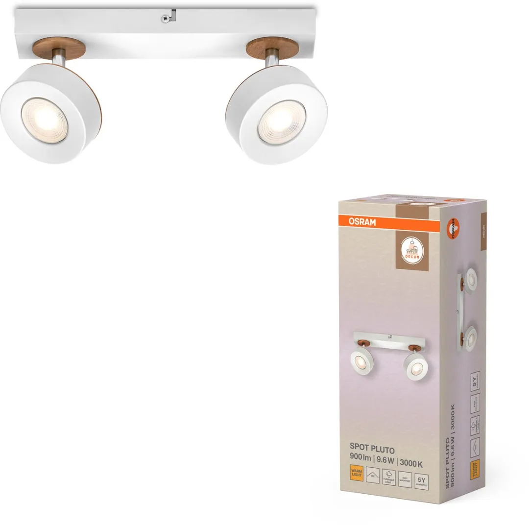 Osram Decor Spot Pluto 9,6W - 615lm Warm Wit