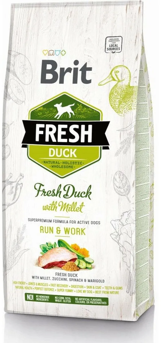 Brit Fresh Eend met Trosgierst 12kg