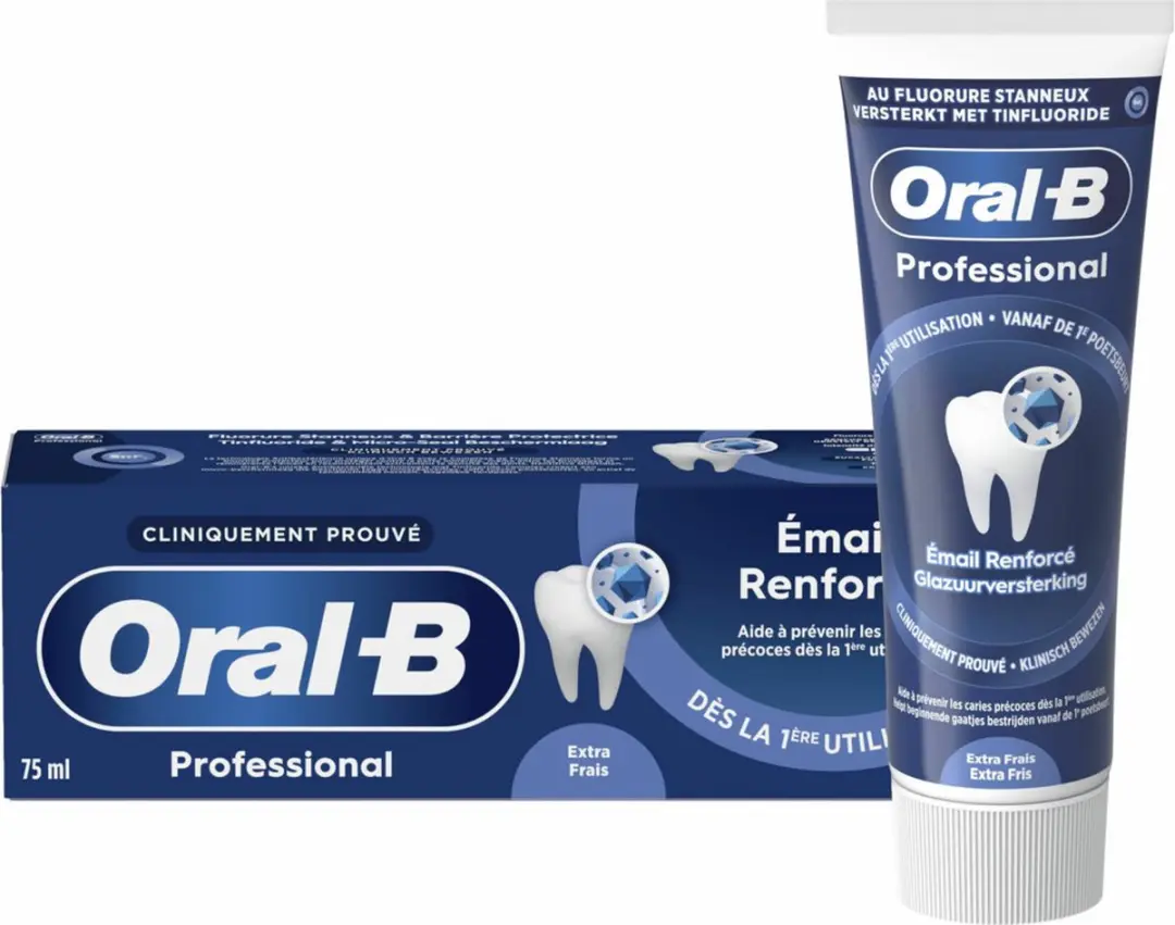 Oral-B Professional Tandpasta Extra Fris - 12x 75ml - afbeelding 3 van 6