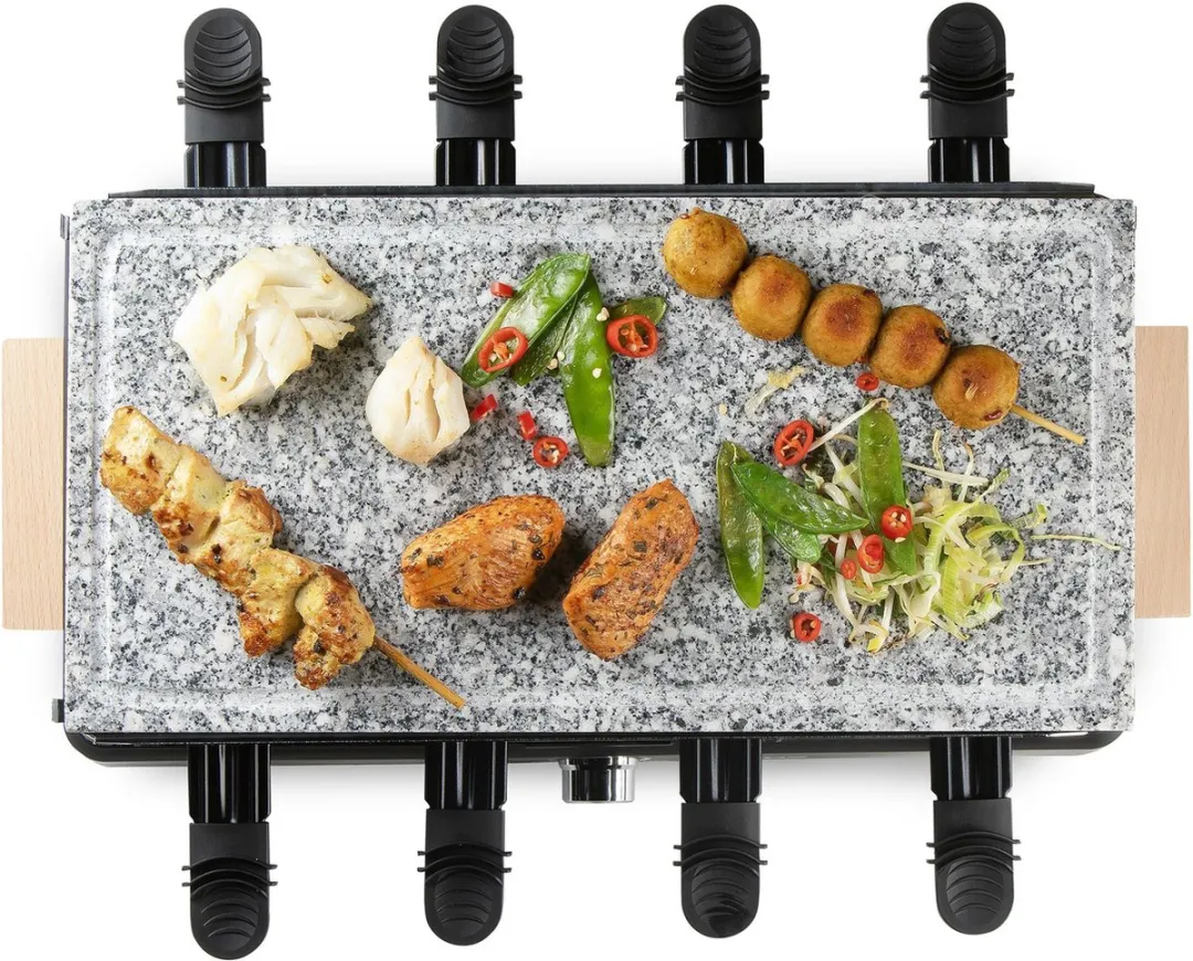 Domo DO9262G Raclettegrill 1400W - 2 Platen - 8 Personen - afbeelding 6 van 6