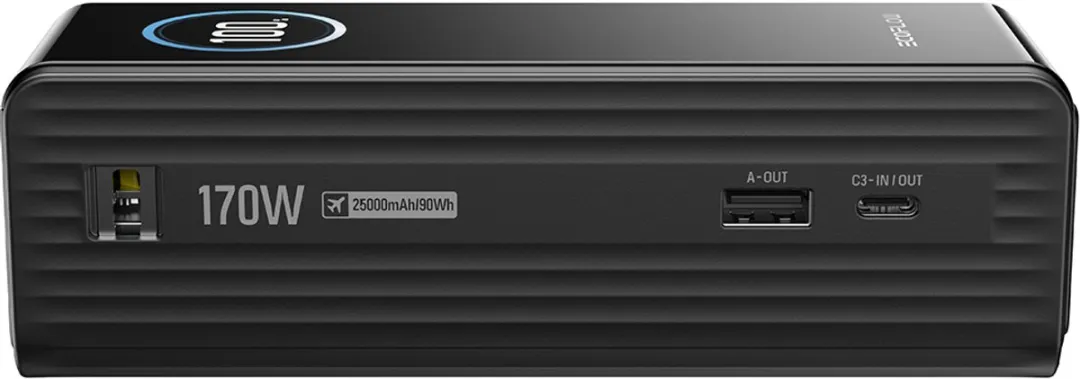 EcoFlow RAPID EF-RAPID25K100W-B-EU Powerbank 25.000mAh - 170W - Zwart