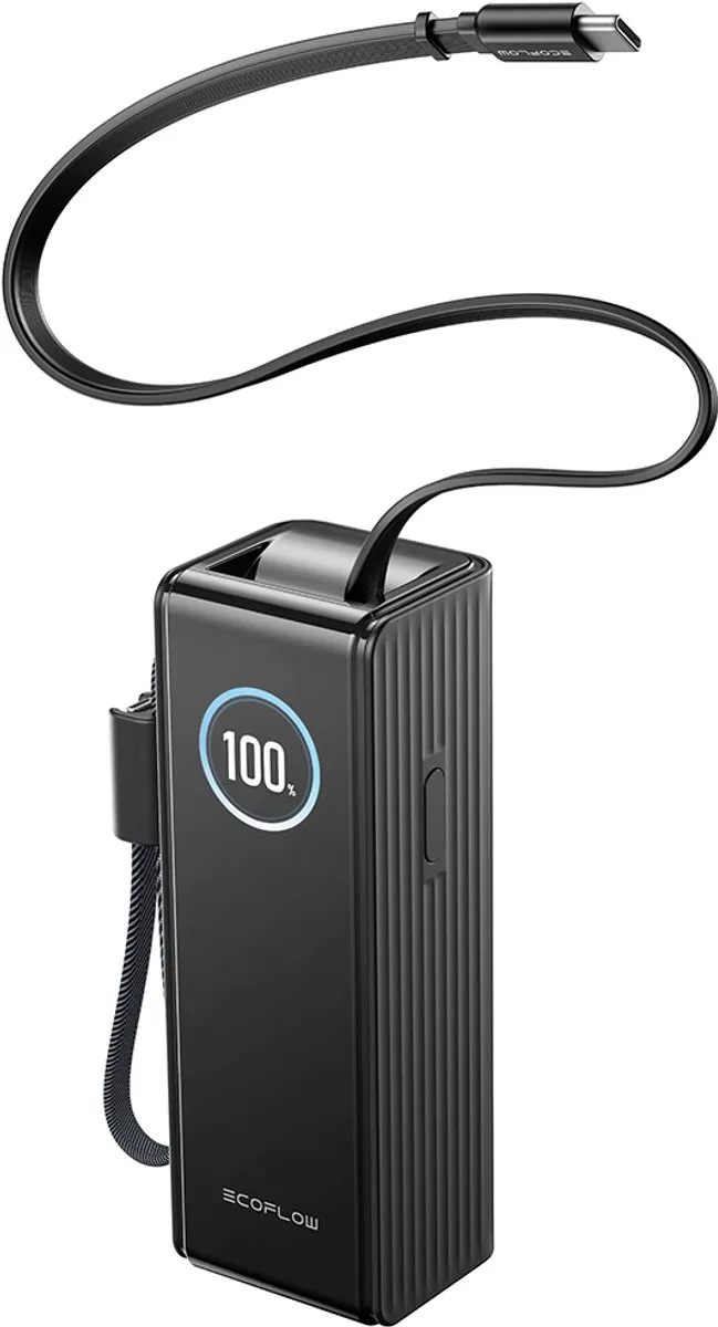 EcoFlow RAPID EF-RAPID25K100W-B-EU Powerbank 25.000mAh - 170W - Zwart