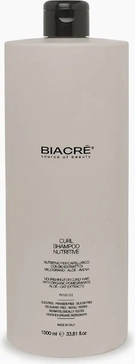 Biacrè Curl Nutritive Shampoo 1000ml