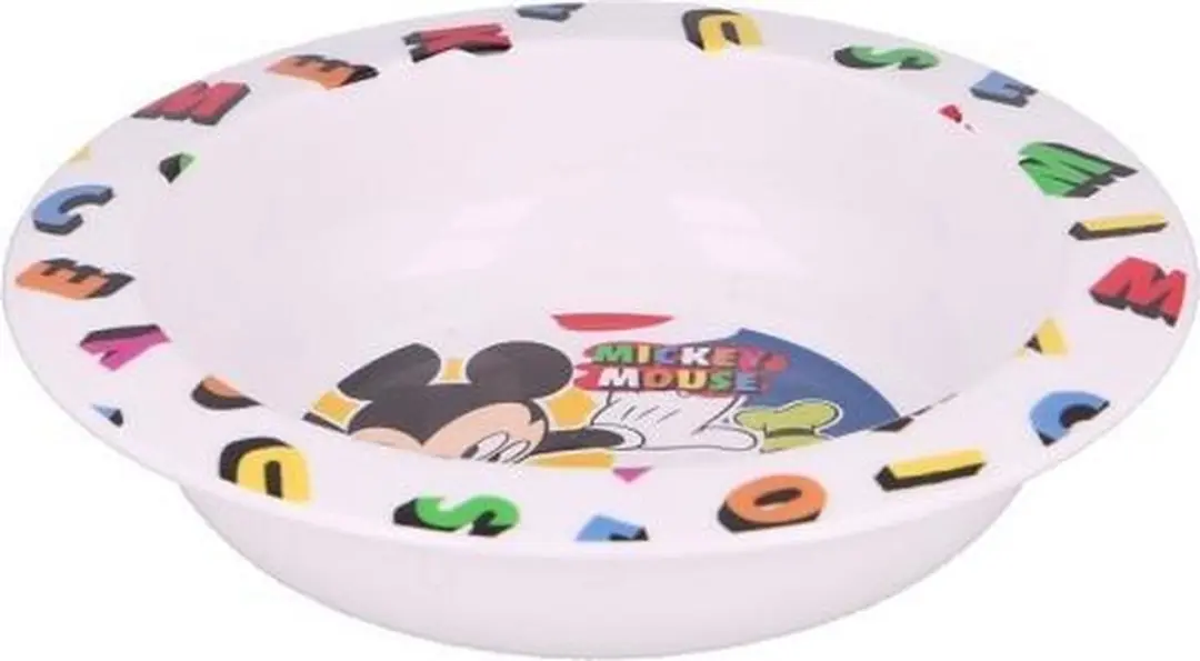Disney Mickey Mouse Kunststof Ontbijtschaal - Multicolor - afbeelding 2 van 3