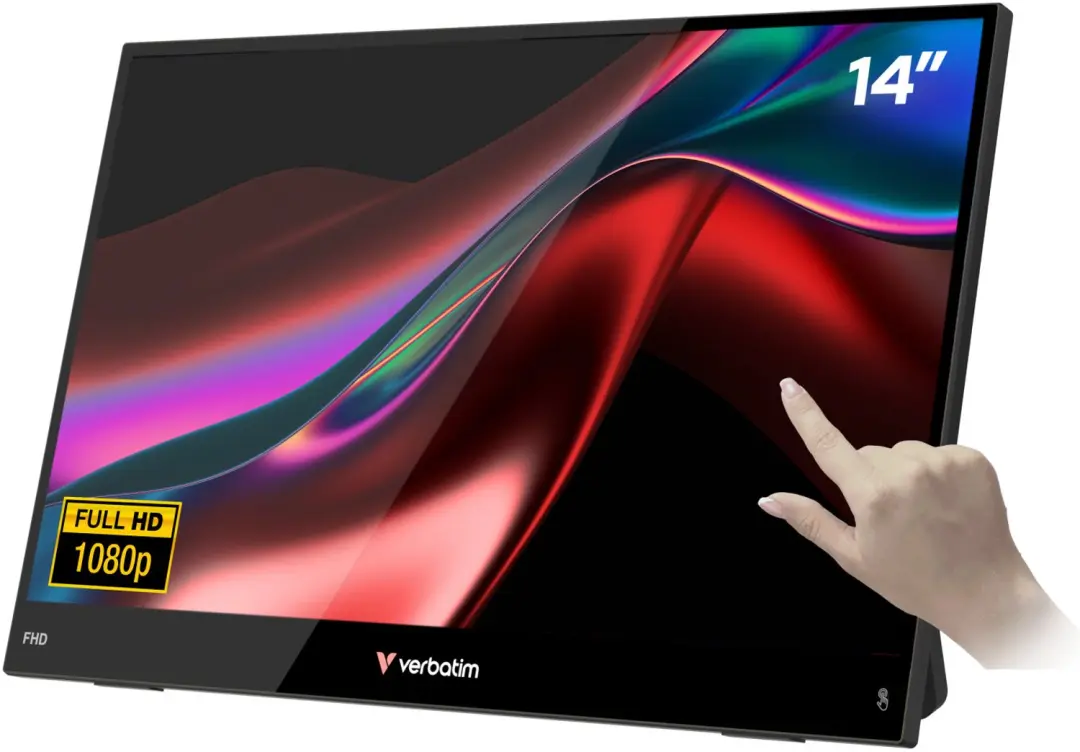 Verbatim 32400 Touchscreen Monitor - 14 inch - afbeelding 2 van 3
