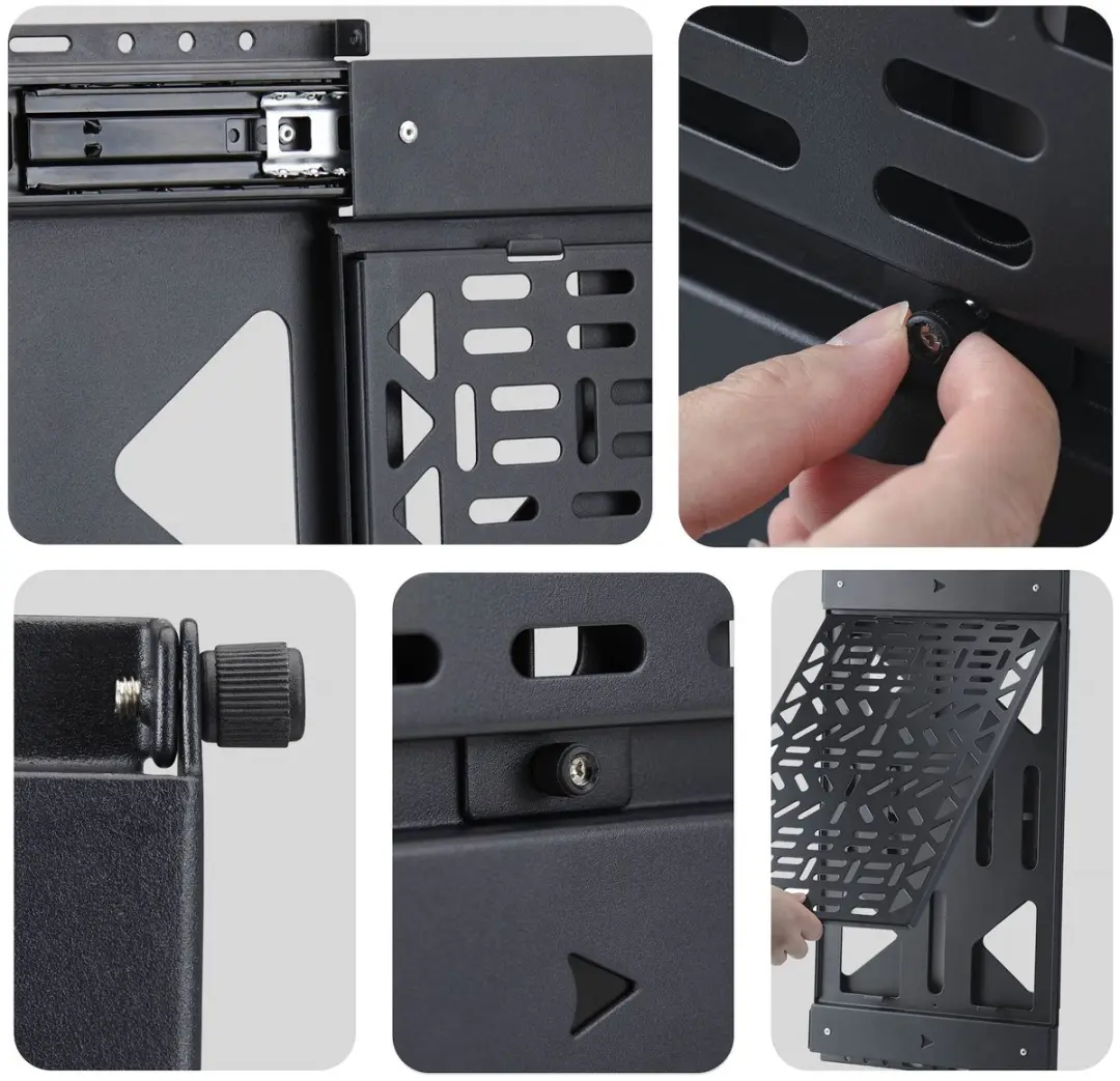 StarTech 1S-AV-WALL-MOUNT Opbergpaneel - Zwart - afbeelding 5 van 6