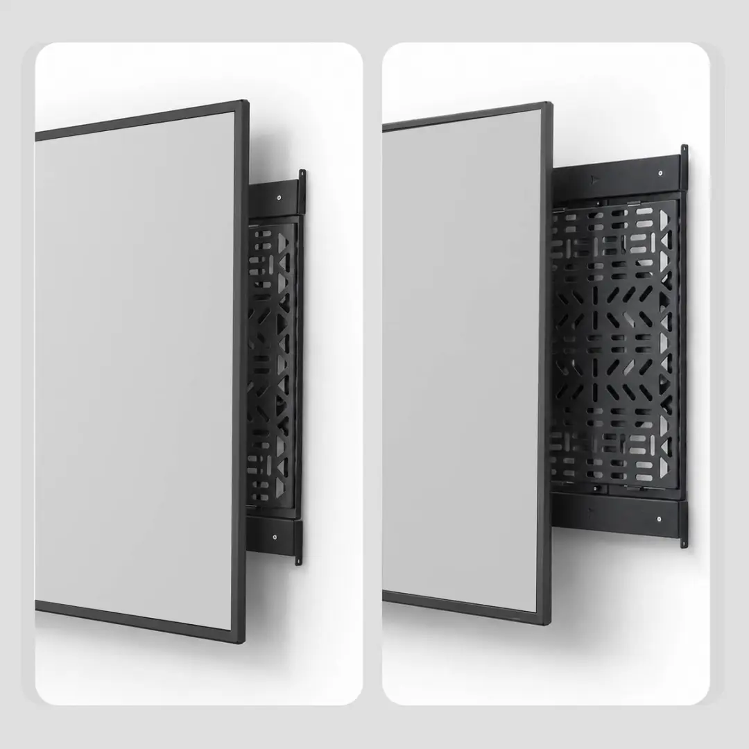 StarTech 1S-AV-WALL-MOUNT Opbergpaneel - Zwart - afbeelding 6 van 6