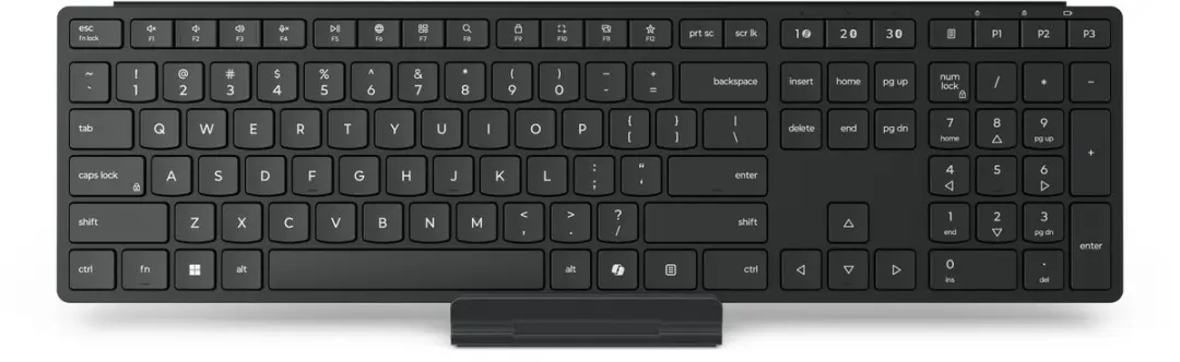 Lenovo Wireless Multi-Mode Pro 4Y41S04679 Toetsenbord - Zwart - afbeelding 2 van 5