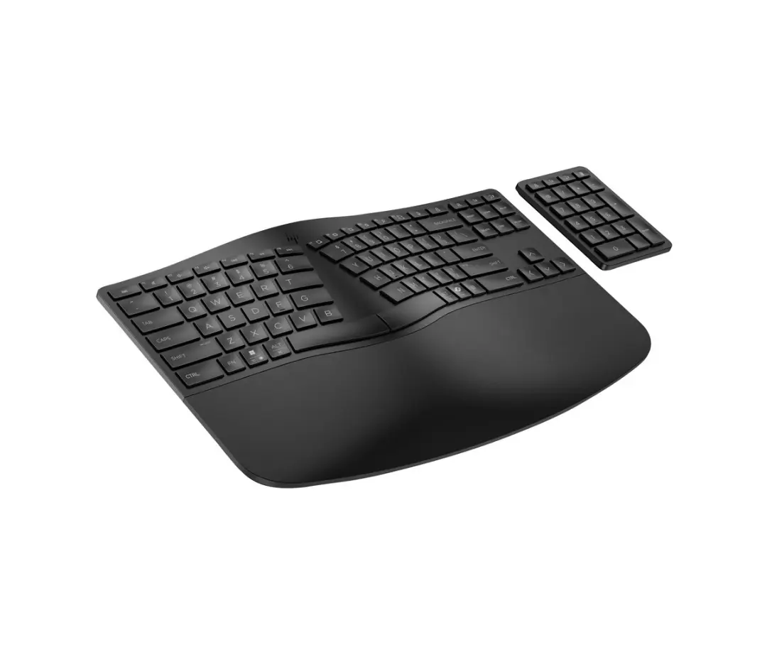 HP 960 Ergonomisch Draadloos Toetsenbord 7E755AA - Zwart - afbeelding 5 van 6