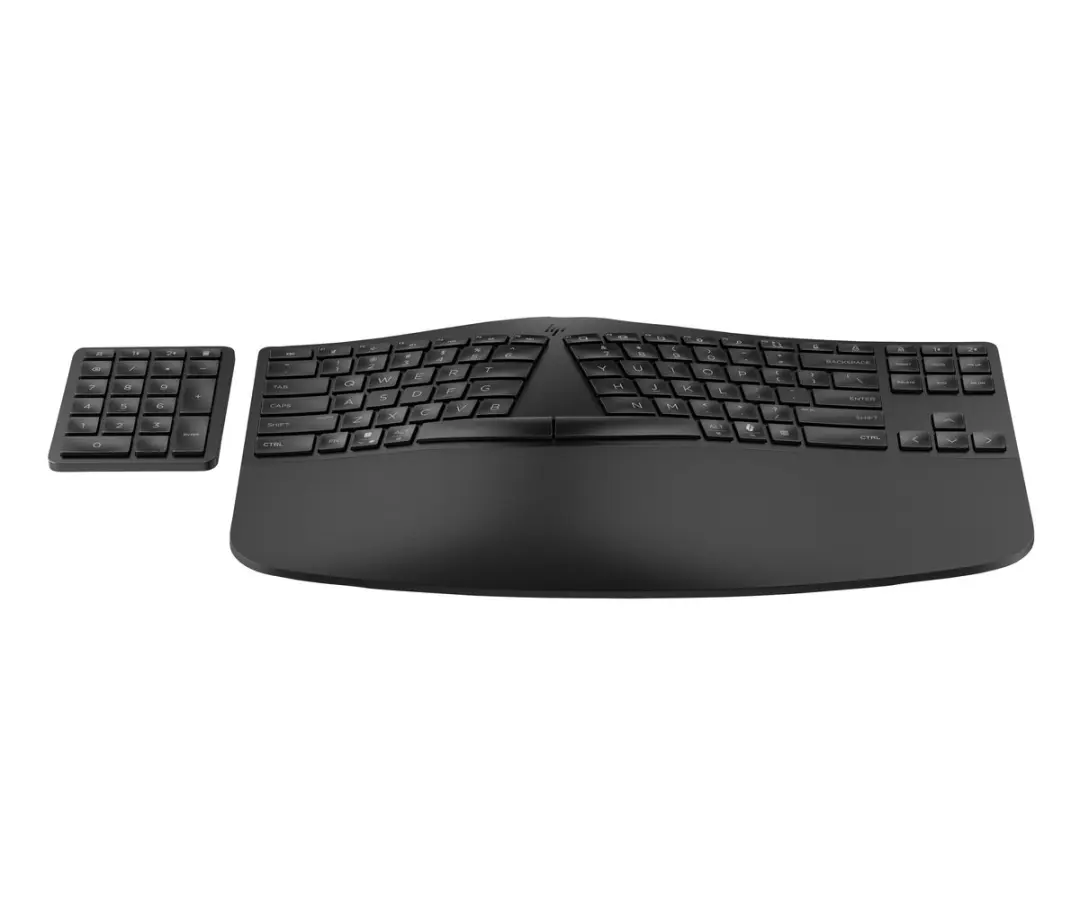 HP 960 Ergonomisch Draadloos Toetsenbord 7E755AA - Zwart - afbeelding 4 van 6