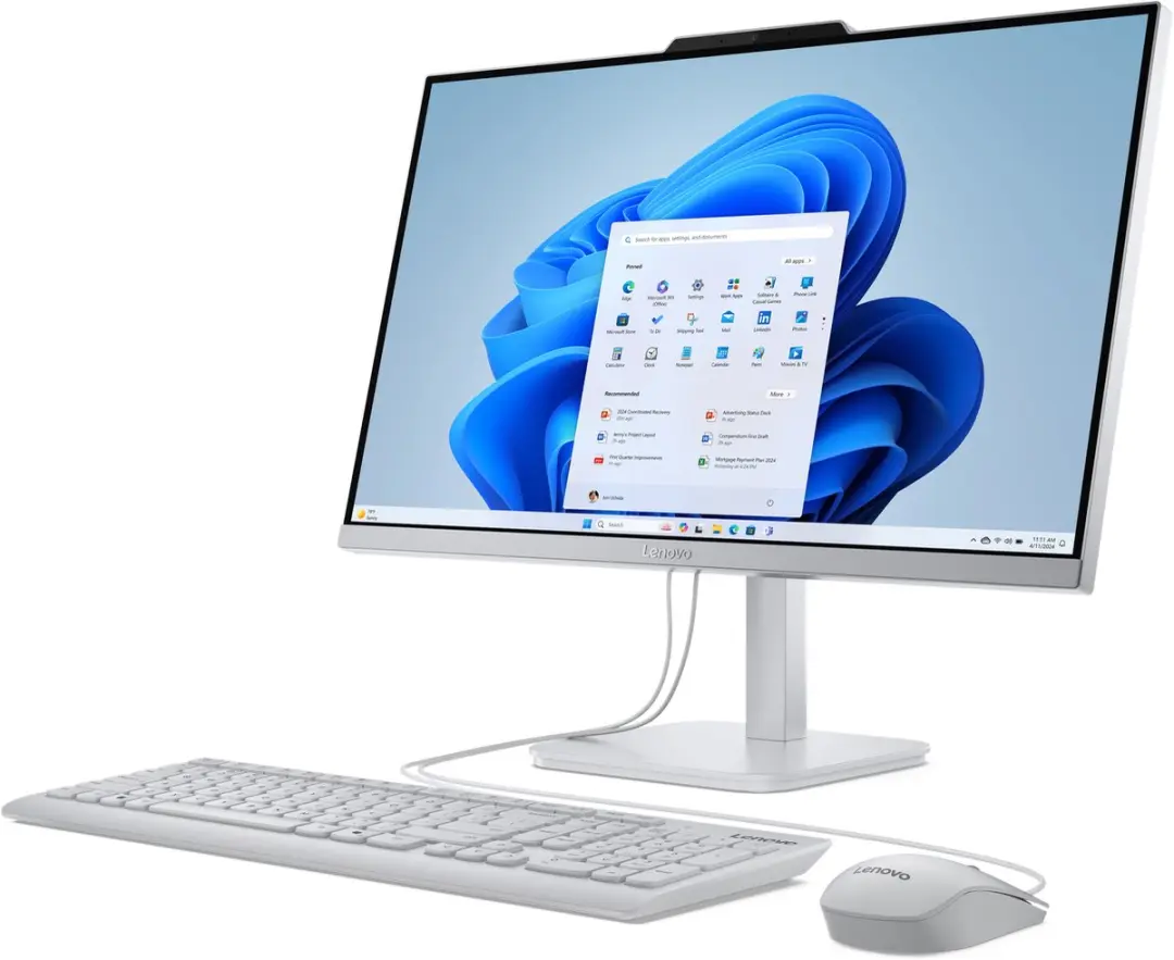 Lenovo A100 F0JN001GNY Alles-in-één-pc - Grijs - afbeelding 5 van 6