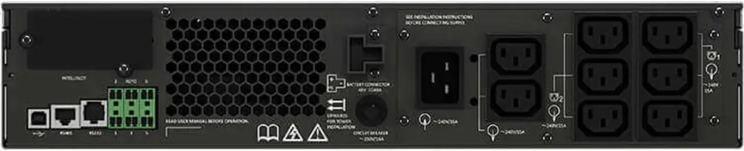 Vertiv GXT5-2000IRT2UXL UPS - 2kVA - Zwart - afbeelding 3 van 6