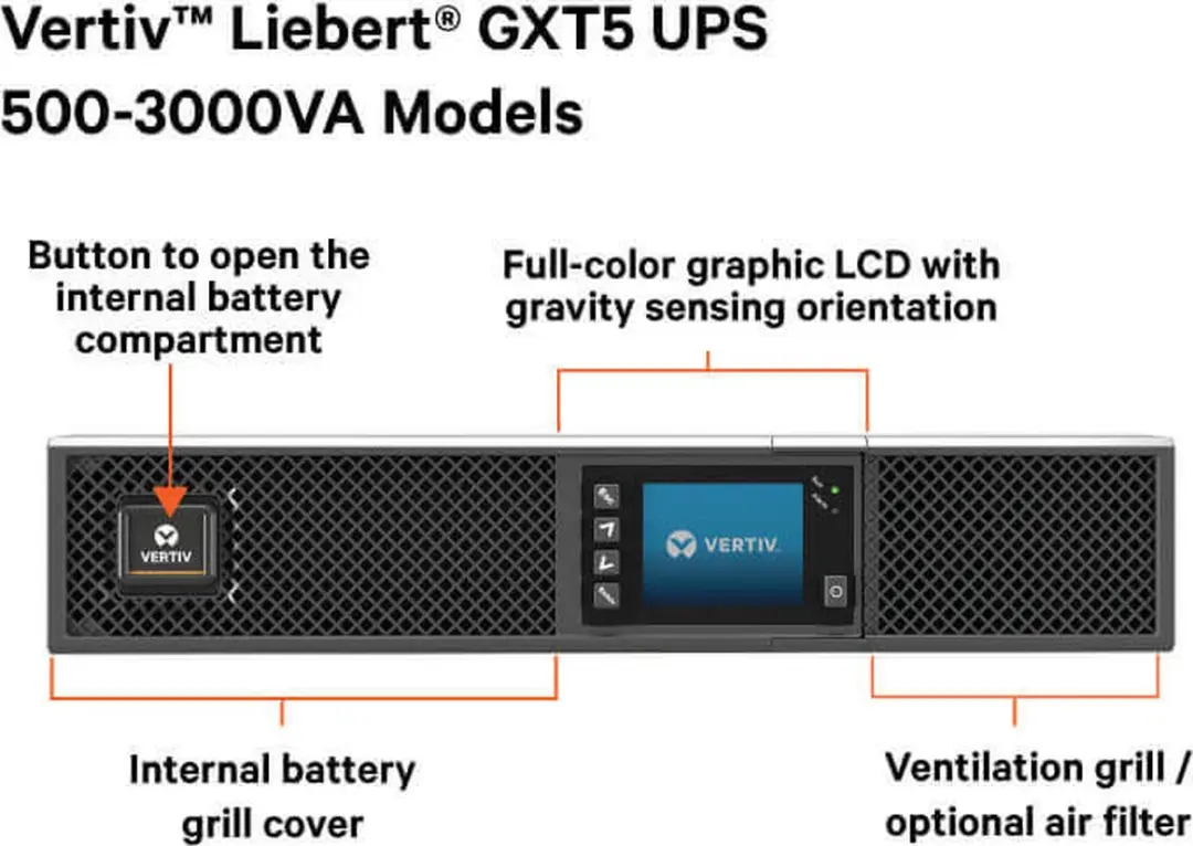 Vertiv Liebert GXT5-3000IRT2UXLE UPS 3 kVA