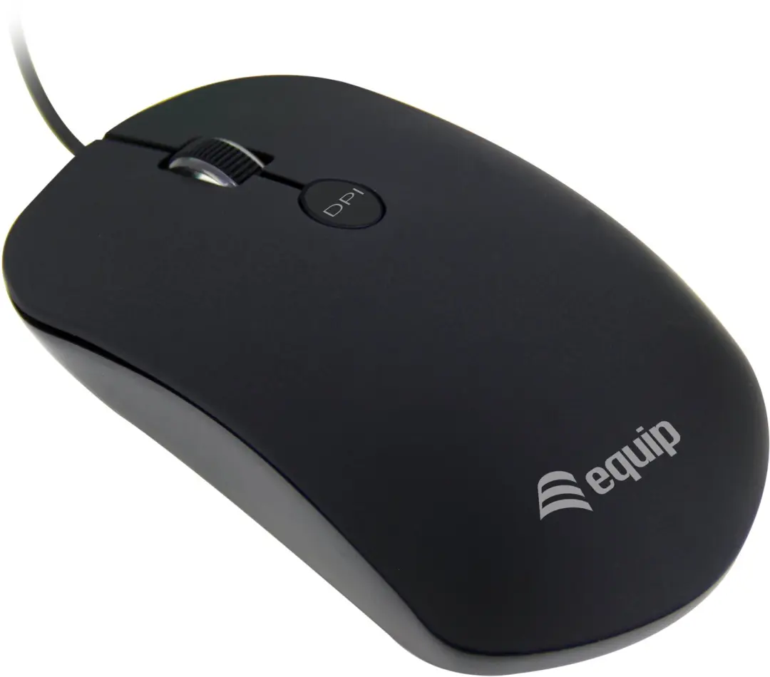 Equip Optische Muis 245114 - 1600dpi - Zwart - afbeelding 3 van 3