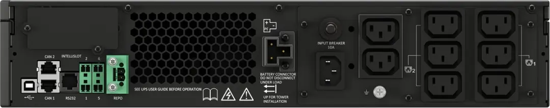 Vertiv Liebert GXT5 GXT5-3000IRT2UXLN UPS - Zwart - afbeelding 4 van 6