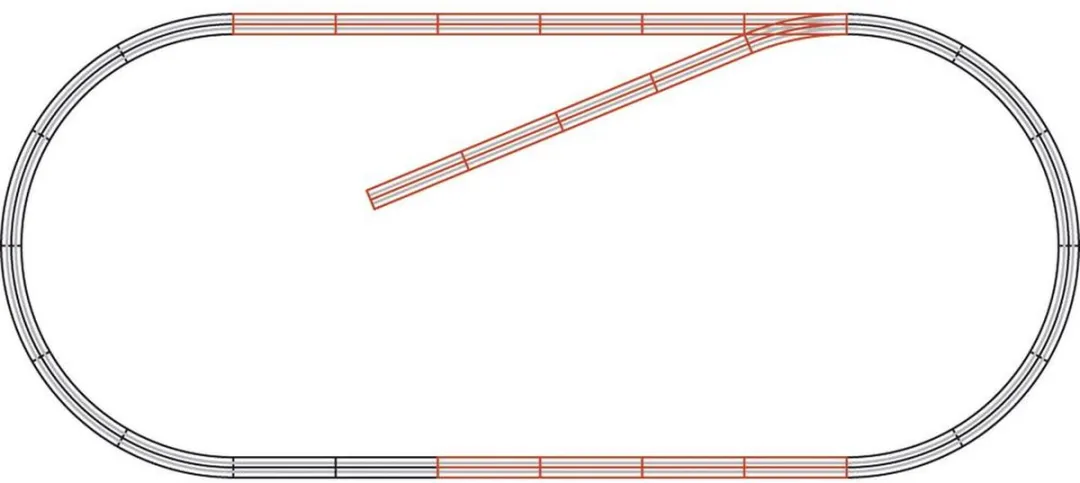 Roco GeoLine Uitbreidingsset H0 61101
