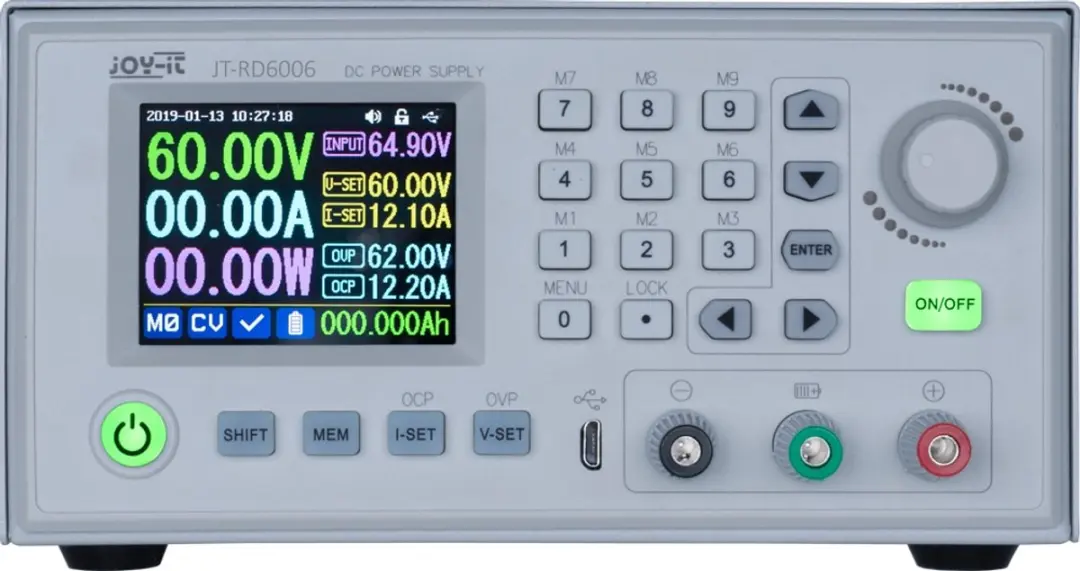 Joy-iT JT-RD6006-C Labvoeding - 0-60V - 0-6A - 360W - afbeelding 2 van 5