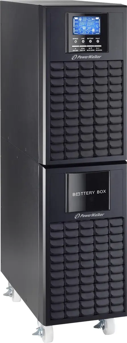 PowerWalker VFI 6000 CG PF1 UPS 6000VA - 10122048 - Zwart - afbeelding 3 van 5
