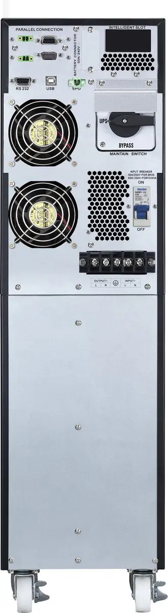 PowerWalker VFI 6000 CG PF1 UPS 6000VA - 10122048 - Zwart - afbeelding 2 van 5