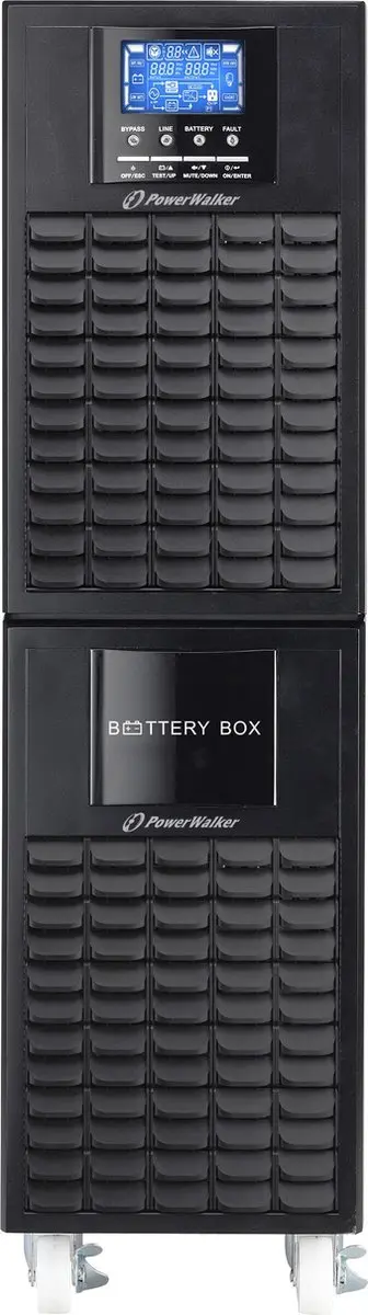 PowerWalker VFI 6000 CG PF1 UPS 6000VA - 10122048 - Zwart - afbeelding 4 van 5