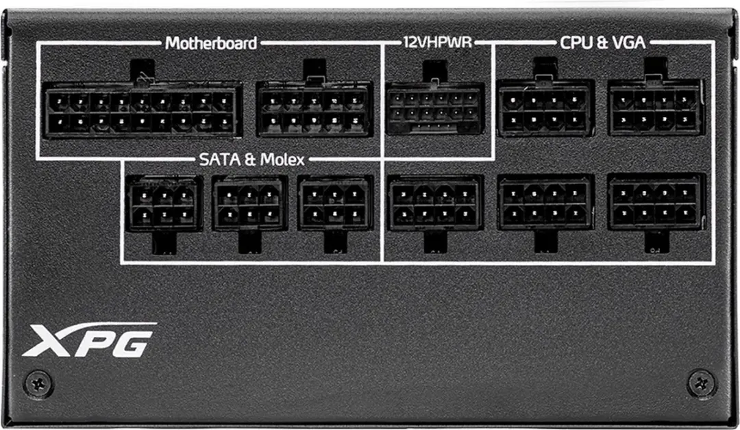 XPG CyberCore II 15260158 PC-voeding 1000W - Zwart - afbeelding 2 van 6