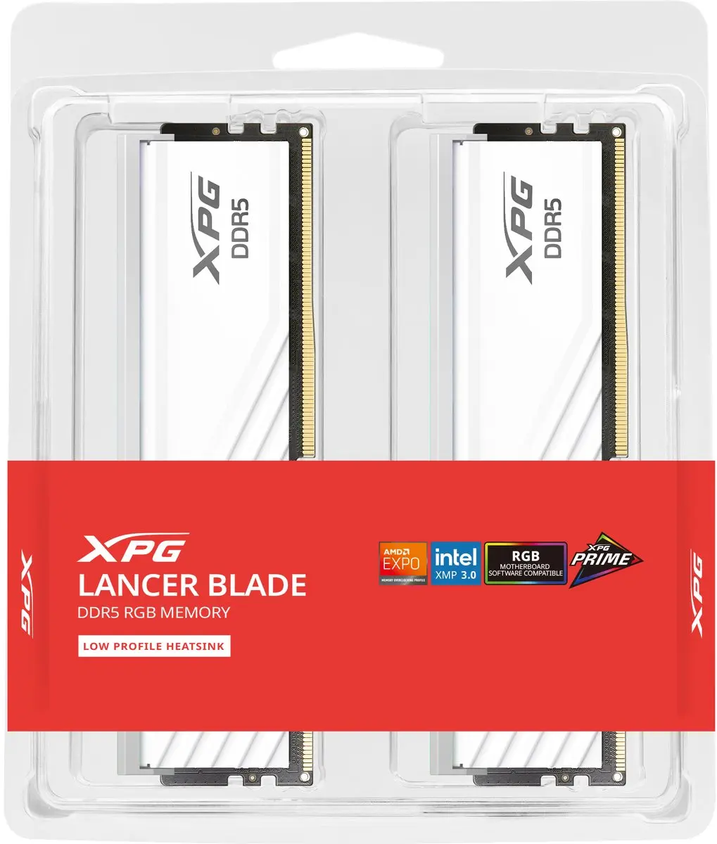 XPG Lancer Blade AX5U6000C3016G-DTLABRWH DDR5 Geheugenset 32GB - afbeelding 4 van 5