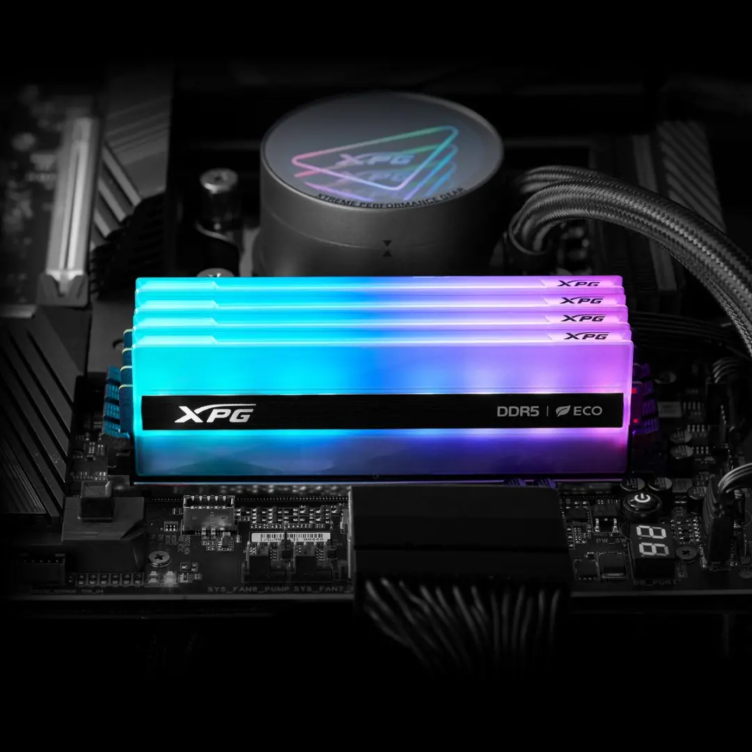 XPG Lancer Neon RGB AX5U6400C3216G-CLANRSG Geheugen - Meerkleurig - afbeelding 4 van 6