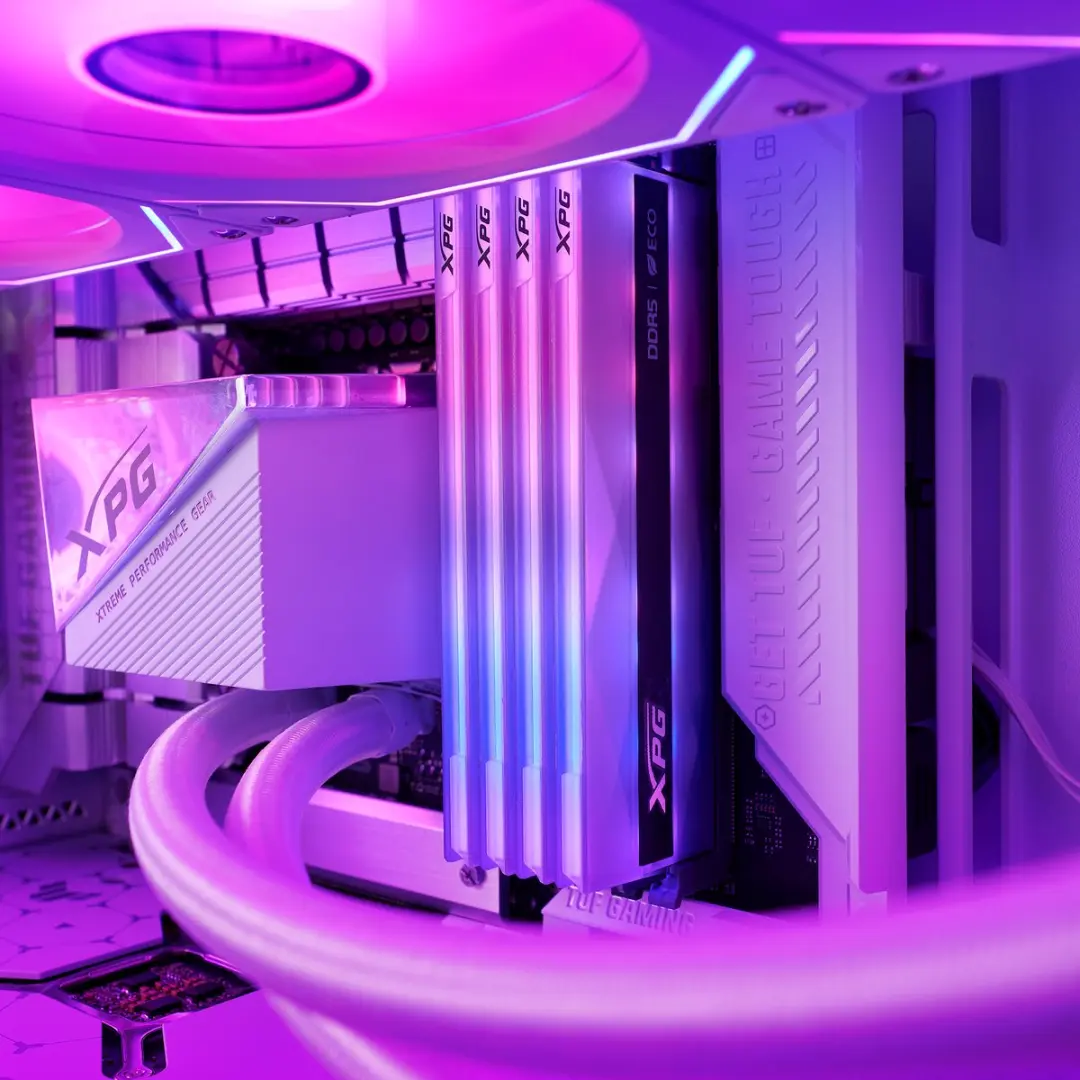 XPG Lancer Neon RGB AX5U6400C3216G-CLANRSG Geheugen - Meerkleurig - afbeelding 2 van 6
