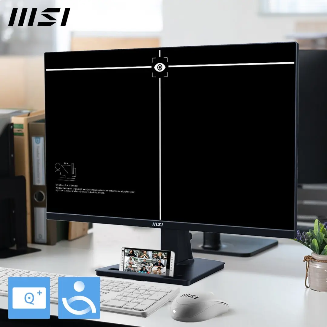 MSI PRO MP245G Monitor - 23,8" Full HD - Zwart - afbeelding 4 van 6