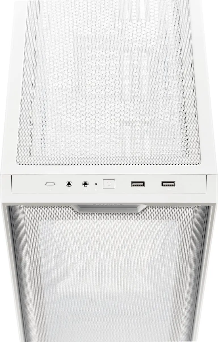 ASUS A21 Mesh PC-behuizing - mATX, Mini-ITX - Wit - afbeelding 2 van 6