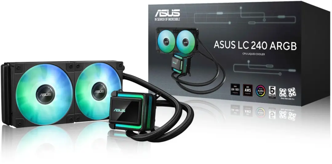 ASUS LC 240 ARGB 90RC0201-B0EAY0 Waterkoeler