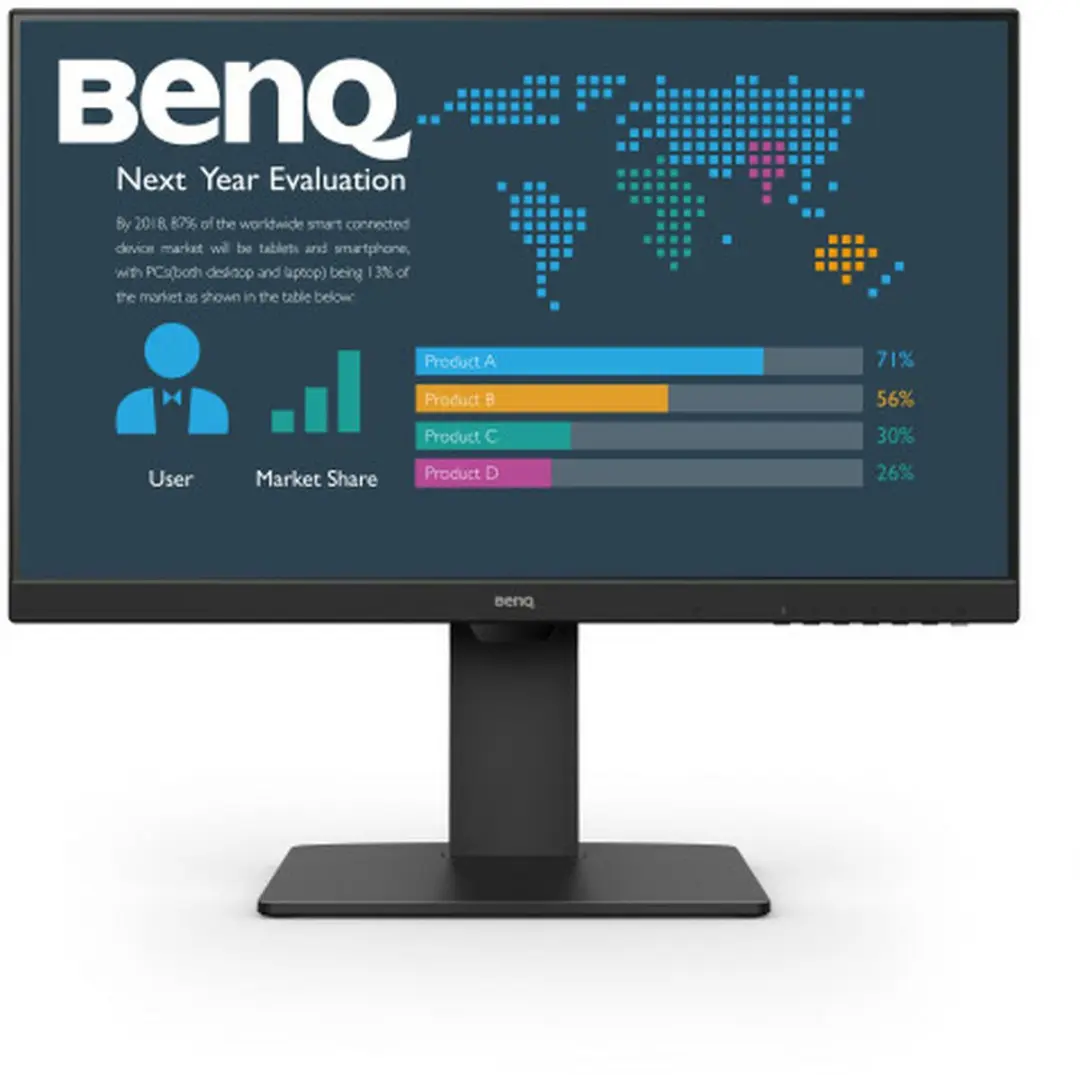 BenQ BL2486TC Monitor 23.8 inch - Zwart - afbeelding 4 van 6