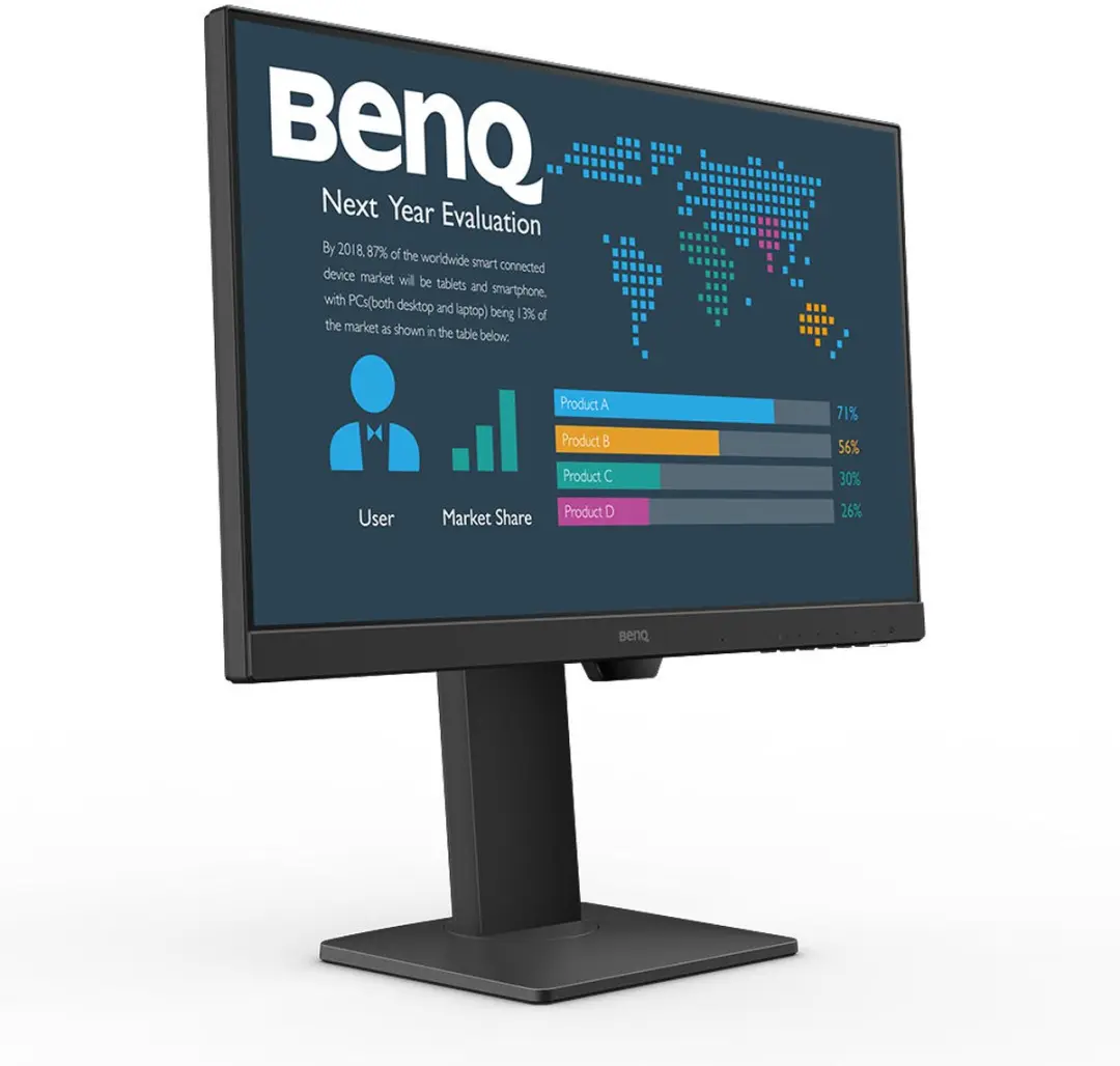 BenQ BL2486TC Monitor 23.8 inch - Zwart - afbeelding 3 van 6