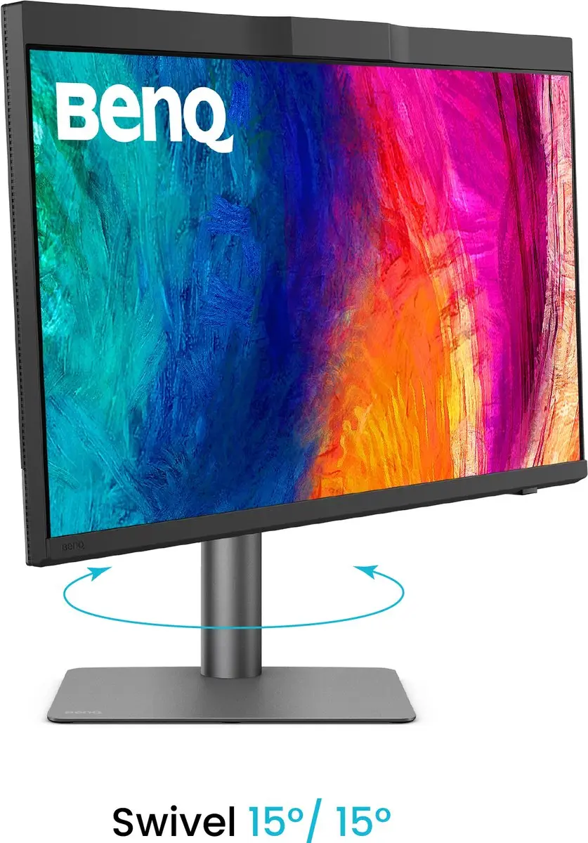 BenQ PD2770U 9H.Y0ELB.QBE Monitor - Zwart - afbeelding 3 van 6