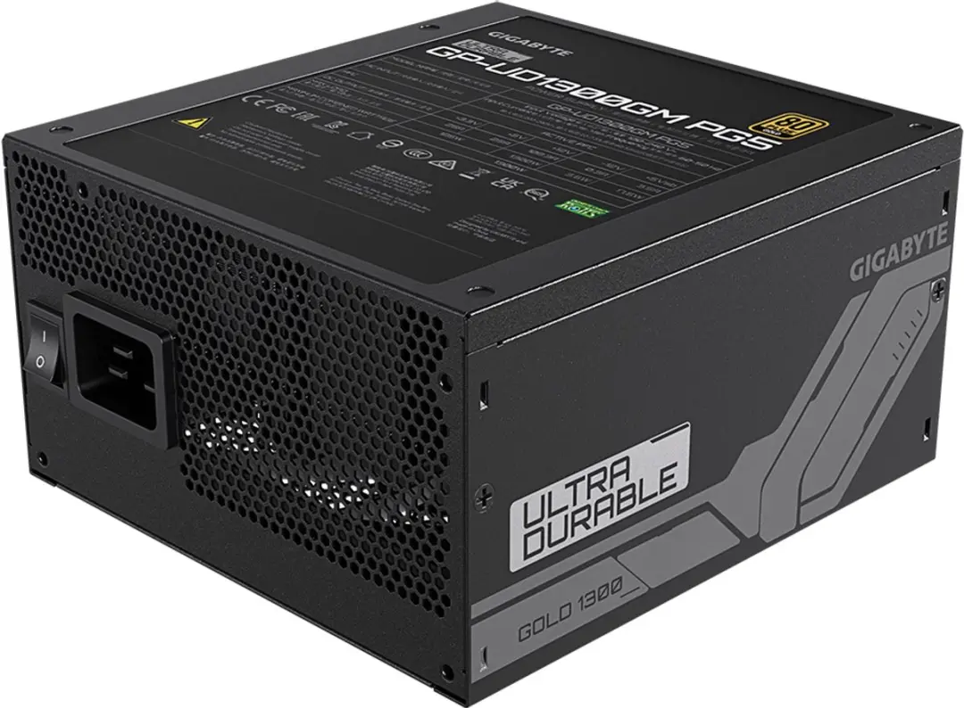 Gigabyte GP-UD1300GM PG5 UK Voedingseenheid - Zwart - afbeelding 5 van 6