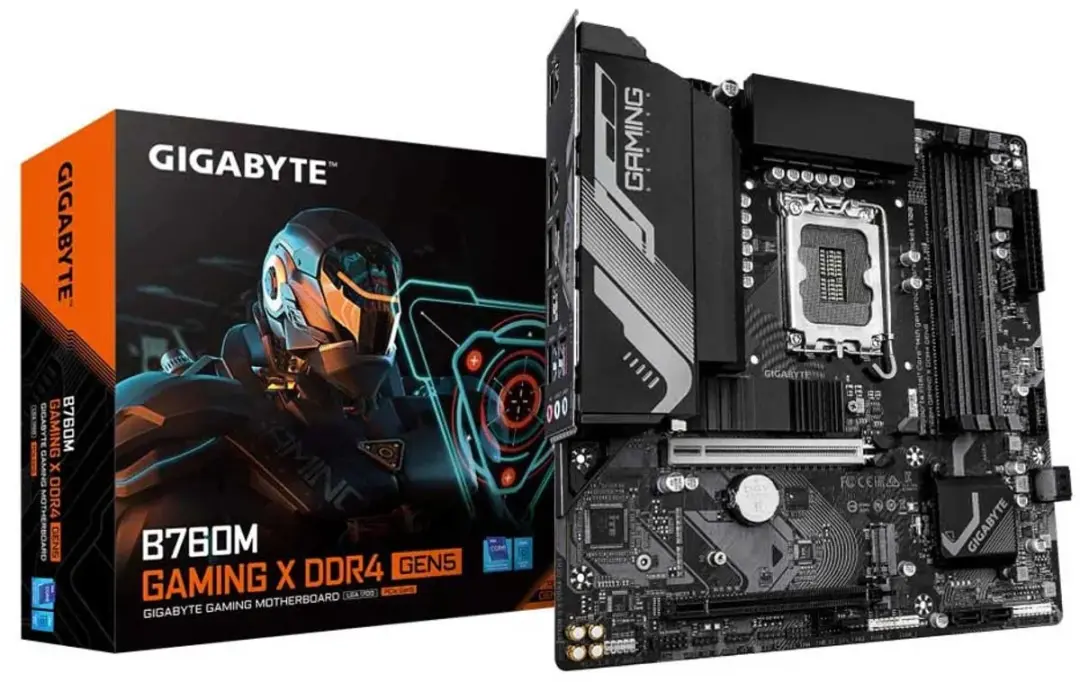 Gigabyte B760M GAMING X DDR4 GEN5 Moederbord - Zwart - afbeelding 6 van 6