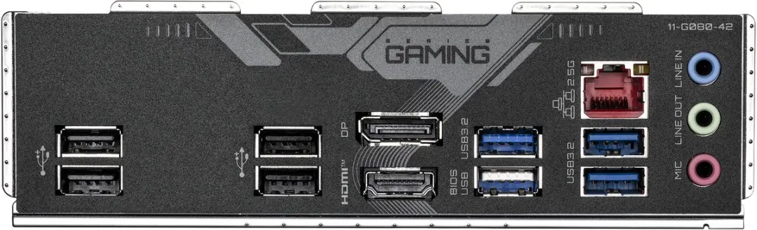 Gigabyte B760M GAMING X DDR4 GEN5 Moederbord - Zwart - afbeelding 4 van 6