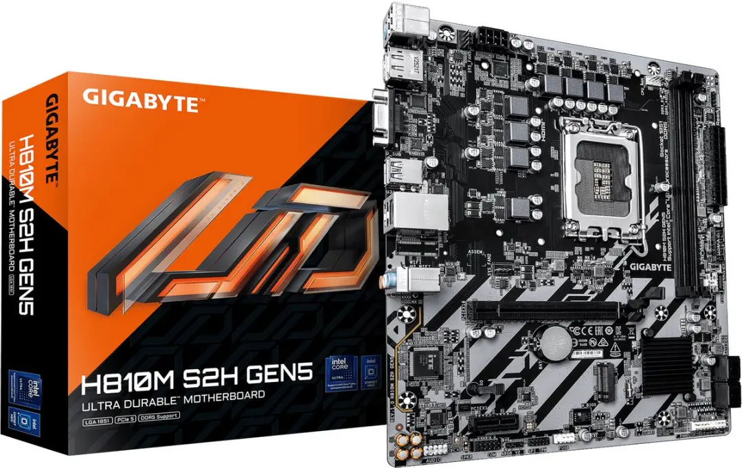 Gigabyte H810M S2H GEN5 Moederbord