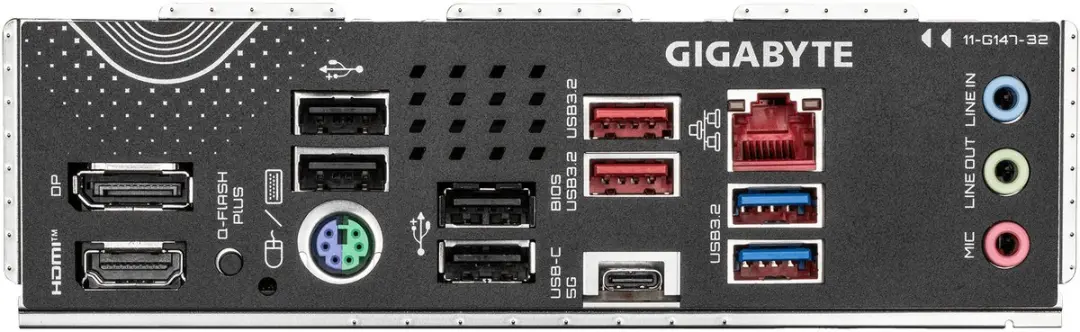 Gigabyte B650E EAGLE Moederbord AM5 - Donkerbruin - afbeelding 3 van 4