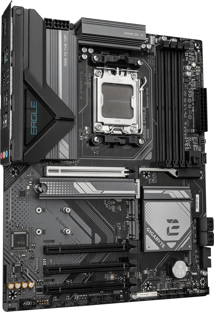 Gigabyte B650E EAGLE Moederbord AM5 - Donkerbruin - afbeelding 2 van 4